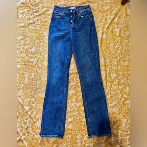 Zara Light Blue Denim Trousers